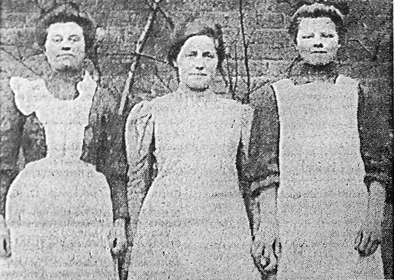 Gütersloher Dienstmädchen 1907